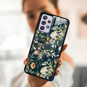 MY ART Ochranný kryt  Samsung Galaxy A52 / A52s / A52 5G-FLORAL (158)