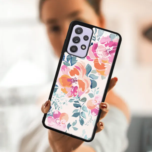MY ART Ochranný kryt  Samsung Galaxy A52 / A52s / A52 5G-BLOSSOM (160)