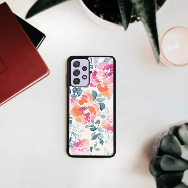 MY ART Ochranný kryt  Samsung Galaxy A52 / A52s / A52 5G-BLOSSOM (160)