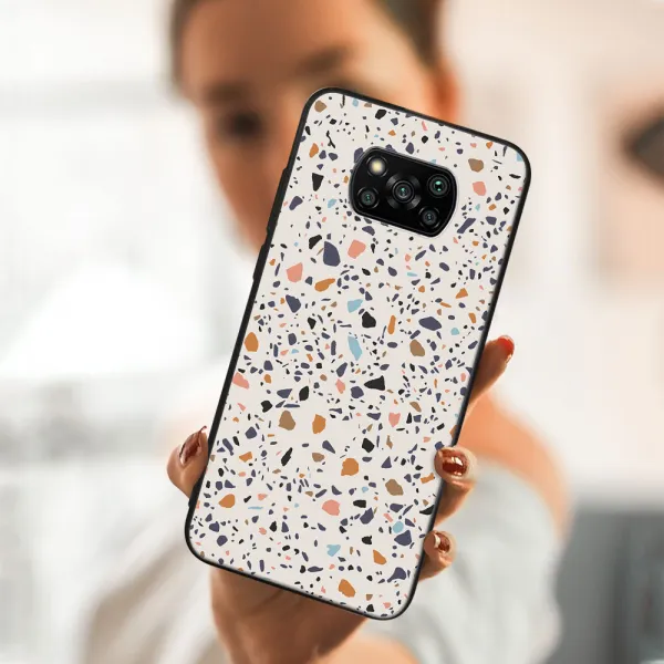 MY ART Ochranný kryt Xiaomi Poco X3 NFC / X3 Pro -BEIGE TERRAZZO (162)