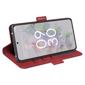 SIDE Peňaženkové puzdro pre Google Pixel 6a červené
