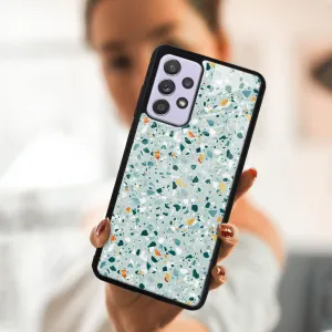 MY ART Ochranný kryt  Samsung Galaxy A52 / A52s / A52 5G -BLUE TERRAZZO (164)