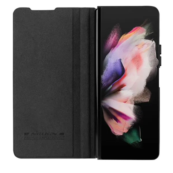 NILLKIN QIN LEATHER Samsung Galaxy Z Fold4 5G čierny