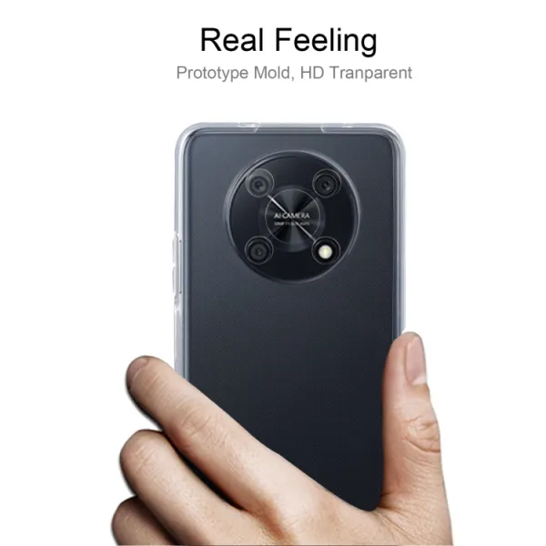 Silikónový kryt pre Huawei Nova Y90 priehľadný
