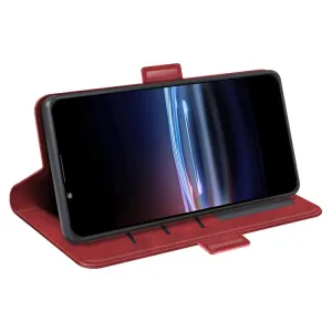 SIDE Peňaženkové puzdro pre Sony Xperia Pro-I červené