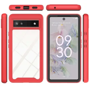 DUAL Obojstranný kryt pre Google Pixel 6a červený