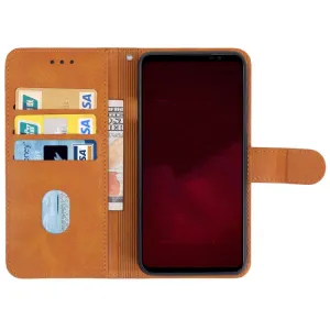 SMOOTH Peňaženkové puzdro pre Asus ROG Phone 6 hnedé