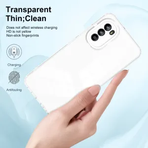 CRYSTAL Ochranný kryt Motorola Moto G52 biely