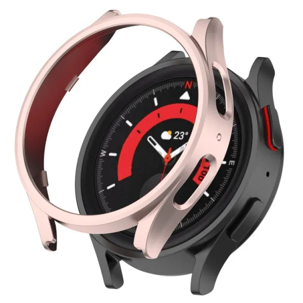 Plastový kryt pre Samsung Galaxy Watch5 Pro 45mm ružový