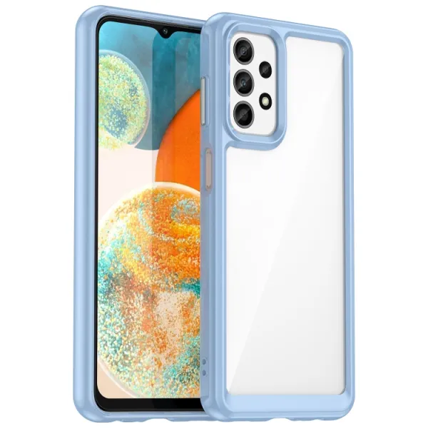 CRYSTAL Ochranný kryt Samsung Galaxy A23 / A23 5G modrý