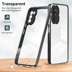 CRYSTAL Ochranný kryt Motorola Moto G52 čierny