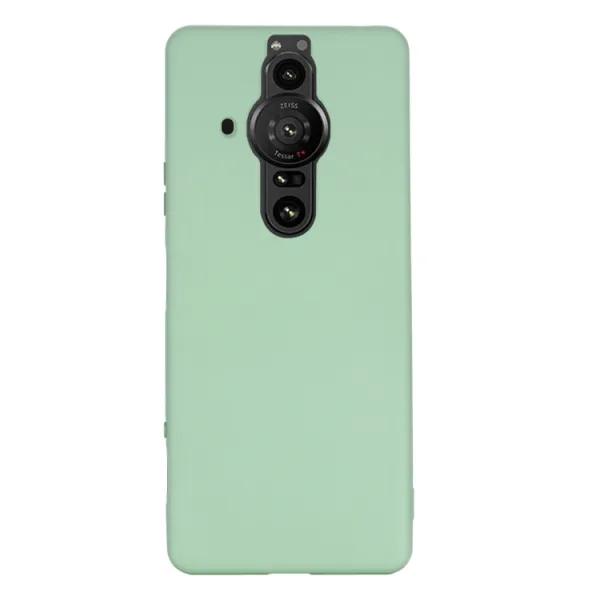 RUBBER Ochranný kryt pre Sony Xperia Pro-I zelený