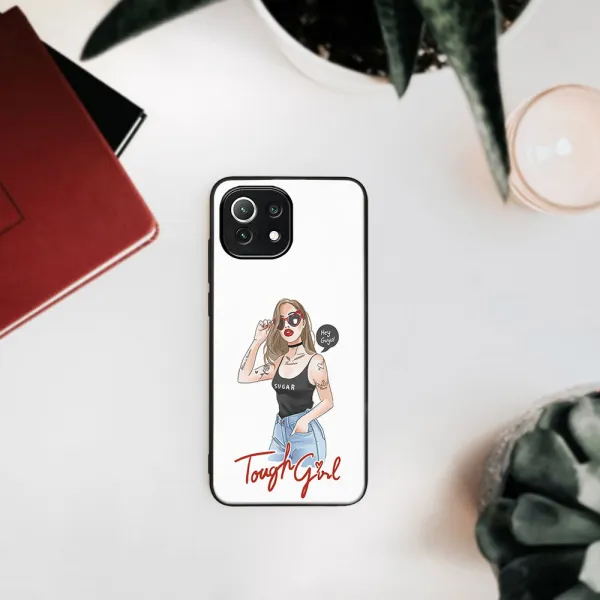 MY ART Ochranný kryt Xiaomi Mi 11 Lite / 11 Lite 5G / 11 Lite NE 5G -TOUGH GIRL (131)