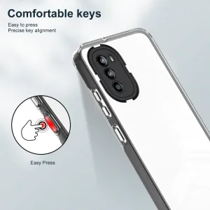 CRYSTAL Ochranný kryt Motorola Moto G52 čierny