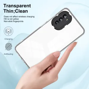 CRYSTAL Ochranný kryt Motorola Moto G52 čierny
