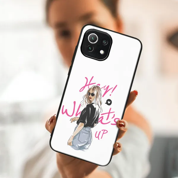 MY ART Ochranný kryt Xiaomi Mi 11 Lite / 11 Lite 5G / 11 Lite NE 5G -WHATSUP (132)
