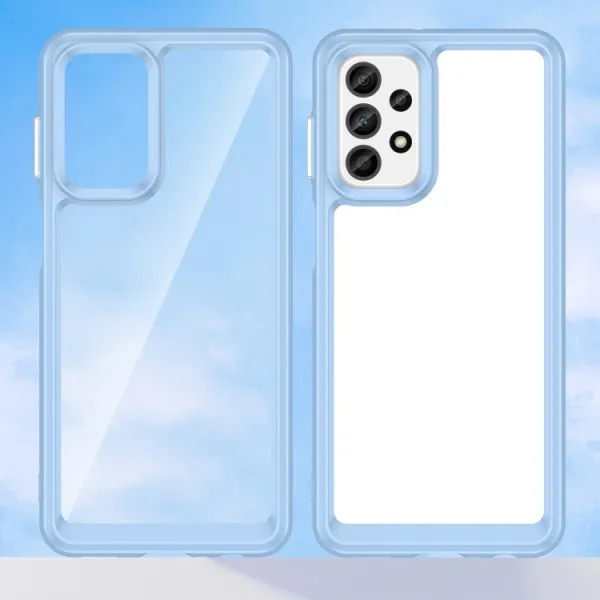 CRYSTAL Ochranný kryt Samsung Galaxy A23 / A23 5G modrý