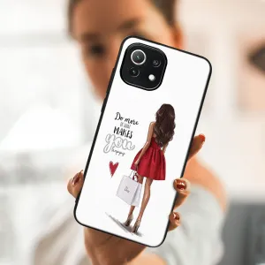 MY ART Ochranný kryt Xiaomi Mi 11 Lite / 11 Lite 5G / 11 Lite NE 5G -RED DRESS (137)