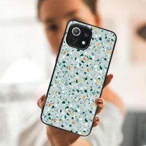 MY ART Ochranný kryt Xiaomi Mi 11 Lite / 11 Lite 5G / 11 Lite NE 5G -BLUE TERRAZZO (164)