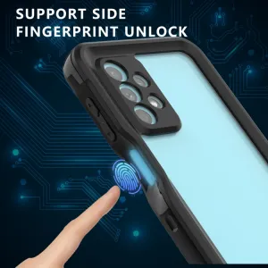 SOLID Obojstranný kryt pre Samsung Galaxy A23 / A23 5G čierny