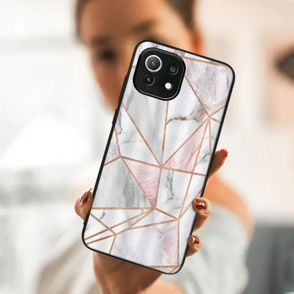 MY ART Ochranný kryt Xiaomi Mi 11 Lite / 11 Lite 5G / 11 Lite NE 5G -PINK MARBLE (143)