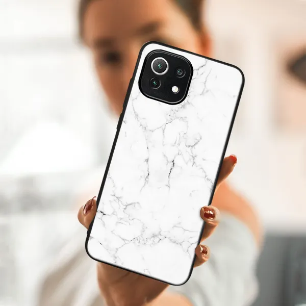 MY ART Ochranný kryt Xiaomi Mi 11 Lite / 11 Lite 5G / 11 Lite NE 5G -WHITE MARBLE (144)