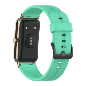SILICONE Remienok pre Huawei Watch Fit mini zelený