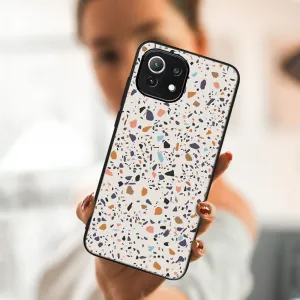 MY ART Ochranný kryt Xiaomi Mi 11 Lite / 11 Lite 5G / 11 Lite NE 5G -BEIGE TERRAZZO (162)