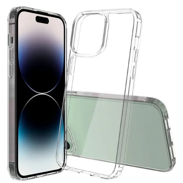 SHOCK Extra odolný kryt Apple iPhone 14 Pro Max priehľadný