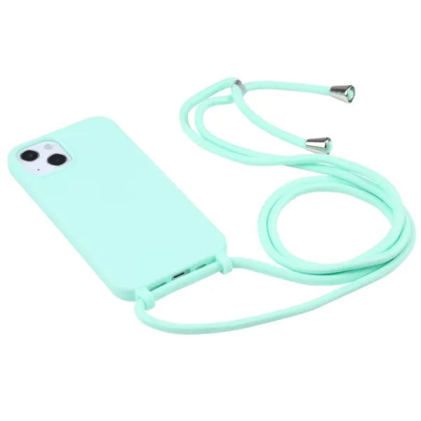 ROPE Kryt so šnúrkou Apple iPhone 14 mentolový