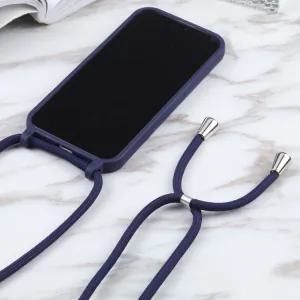 ROPE Kryt so šnúrkou Apple iPhone 14 Plus modrý