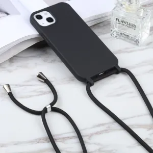 ROPE Kryt so šnúrkou Apple iPhone 14 Plus čierny