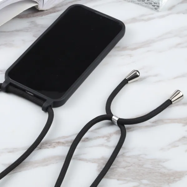 ROPE Kryt so šnúrkou Apple iPhone 14 Plus čierny