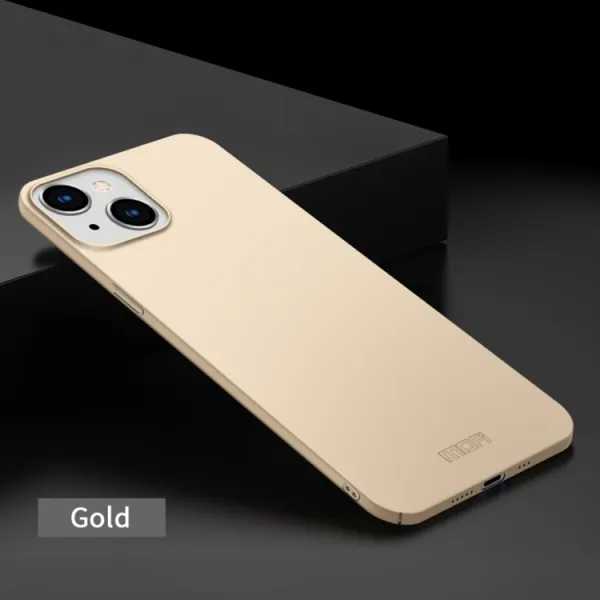 MOFI Ultratenký obal Apple iPhone 14 Plus zlatý