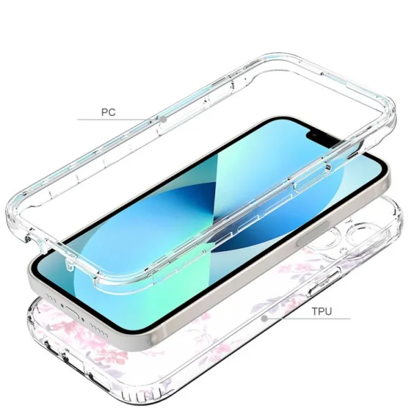 DUAL ART Odolný kryt Apple iPhone 14 Plus ROSES