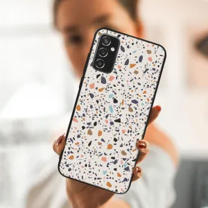 MY ART Ochranný kryt Samsung Galaxy M52 5G -BEIGE TERRAZZO (162)