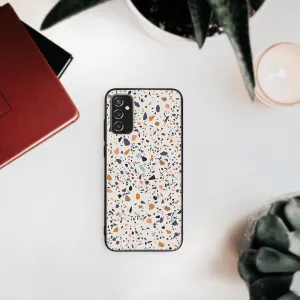 MY ART Ochranný kryt Samsung Galaxy M52 5G -BEIGE TERRAZZO (162)