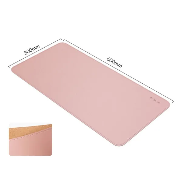 ORICO 60 x 30cm Podložka na pracovný stôl ružová