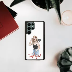 MY ART Ochranný kryt Samsung Galaxy S22 Ultra 5G -TOUGH GIRL (131)