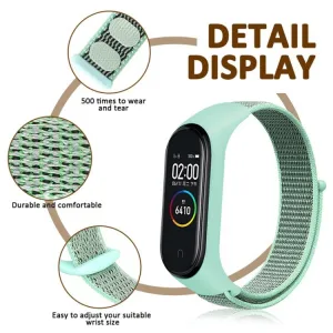 NYLON Vymeniteľný remienok pre Xiaomi Smart Band 7 šedý