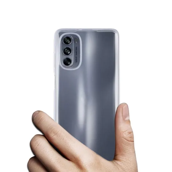 Silikónový kryt pre Motorola Moto G62 5G priehľadný