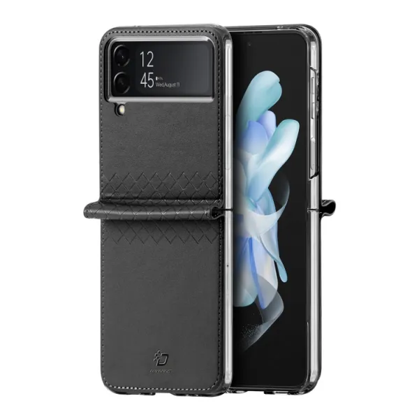 DUX BRIL Puzdro pre Samsung Galaxy Z Flip4 5G čierne