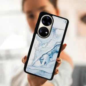 MY ART Ochranný kryt Huawei P50 Pro -LIGHT BLUE (149)
