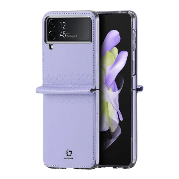 DUX BRIL Puzdro pre Samsung Galaxy Z Flip4 5G fialové