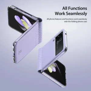 DUX BRIL Puzdro pre Samsung Galaxy Z Flip4 5G fialové