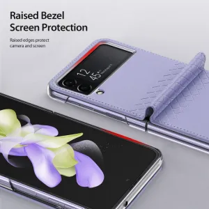 DUX BRIL Puzdro pre Samsung Galaxy Z Flip4 5G fialové