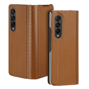 DUX BRIL Puzdro pre Samsung Galaxy Z Fold4 5G hnedé