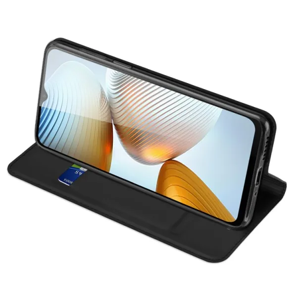 DUX Peňaženkový kryt Xiaomi Poco M4 5G čierny