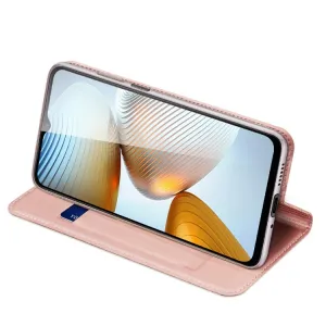 DUX Peňaženkový kryt Xiaomi Poco M4 5G ružový