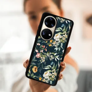 MY ART Ochranný kryt Huawei P50 Pro -FLORAL (158)